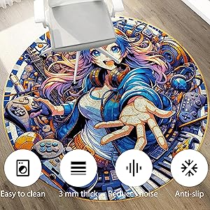 desk floor mat for hardwood floors, office chair floor mat, office rug, gaming rug