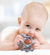 baby infant teether toys silicone teething gel ball sensory grasping activity teether chew toy baby