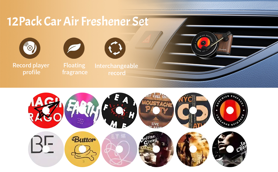 Car Fragrance Diffusers Clips