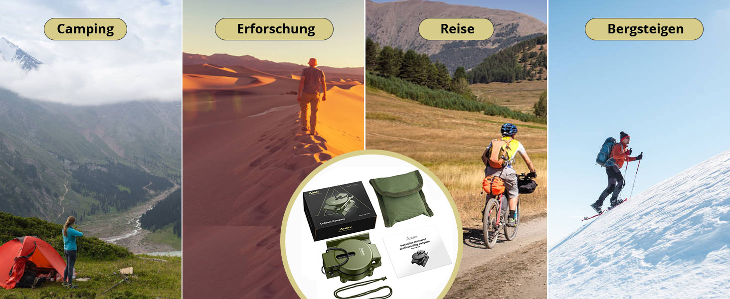 Militär Marschkompass