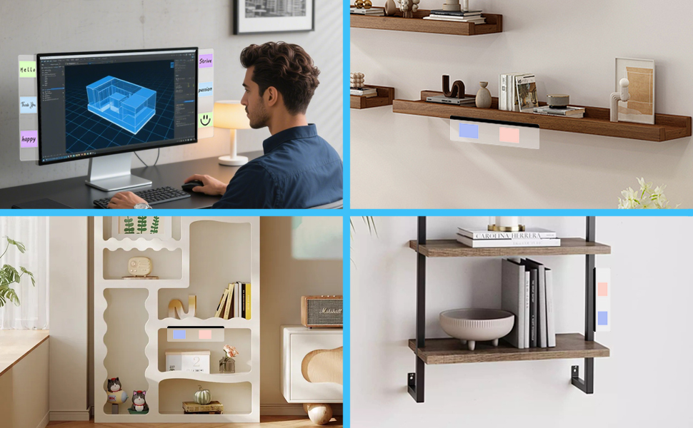 Monitor Memo Board Computer Monitor Sticky Note Holder