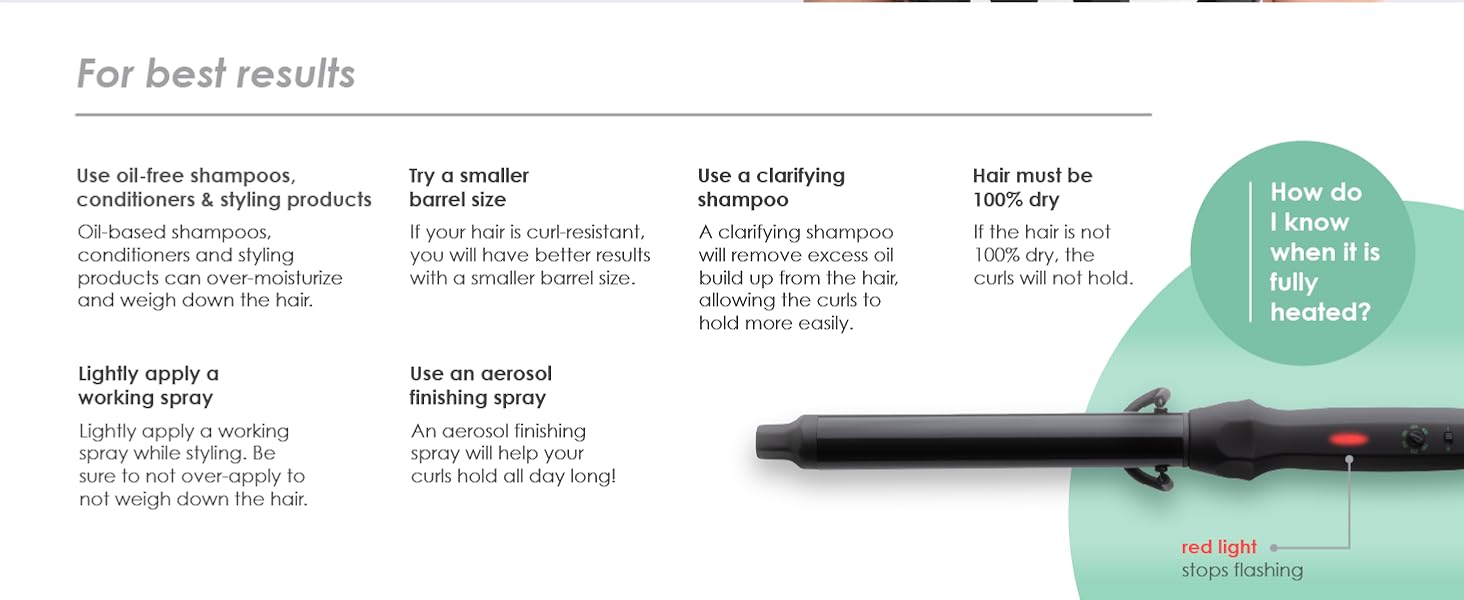 1 inch wand, 1inch curling wand for hair, curling rod iron, 1in curling wand, 2in curling wand