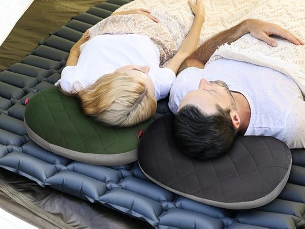 HIKENTURE Double Sleeping Pad Camping Mattress, Ultralight