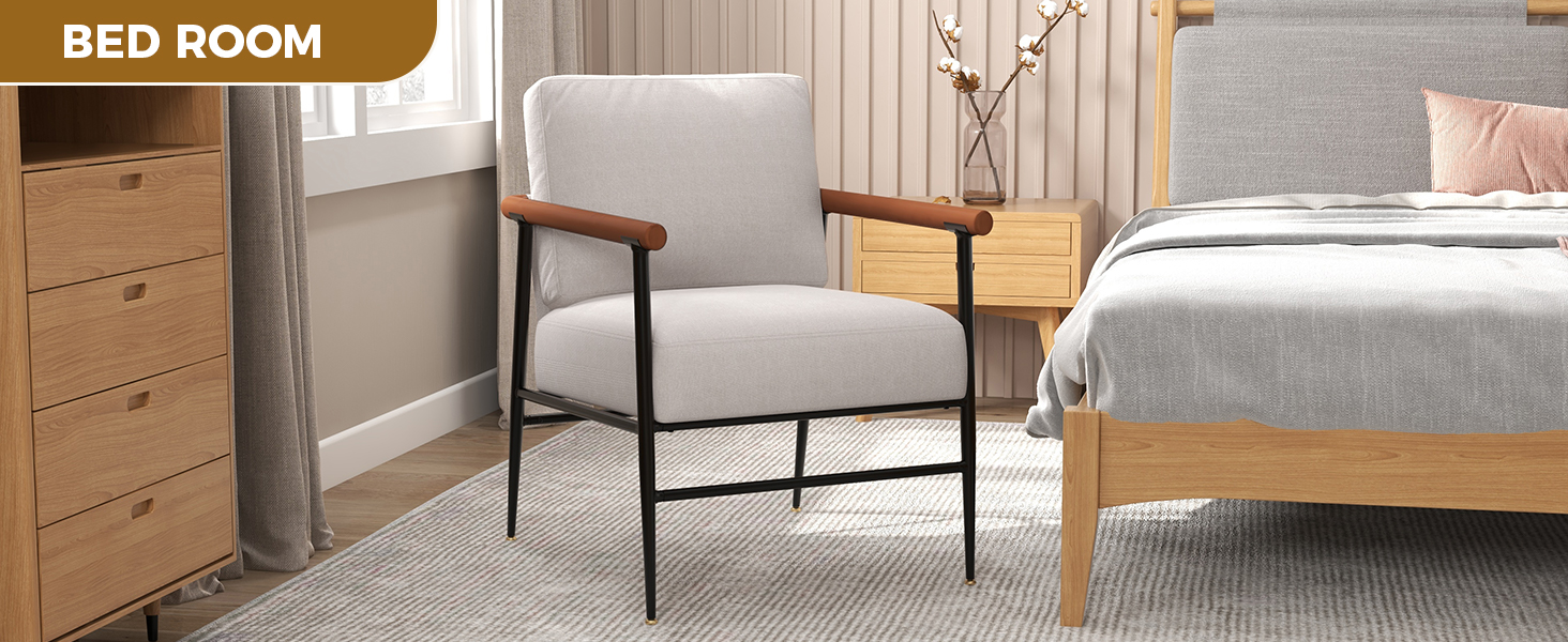 IOMOR Accent Chair Mid Century Modern Chair