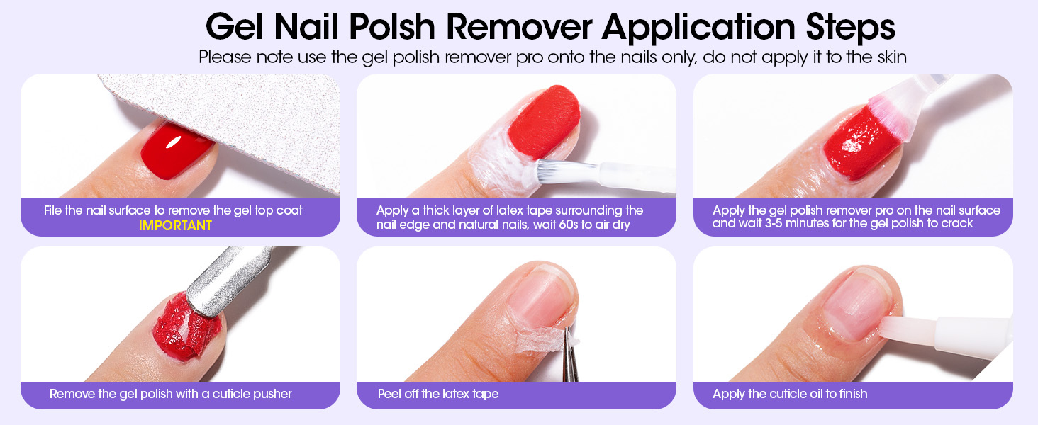 gellen gel nail polish remover for nails
