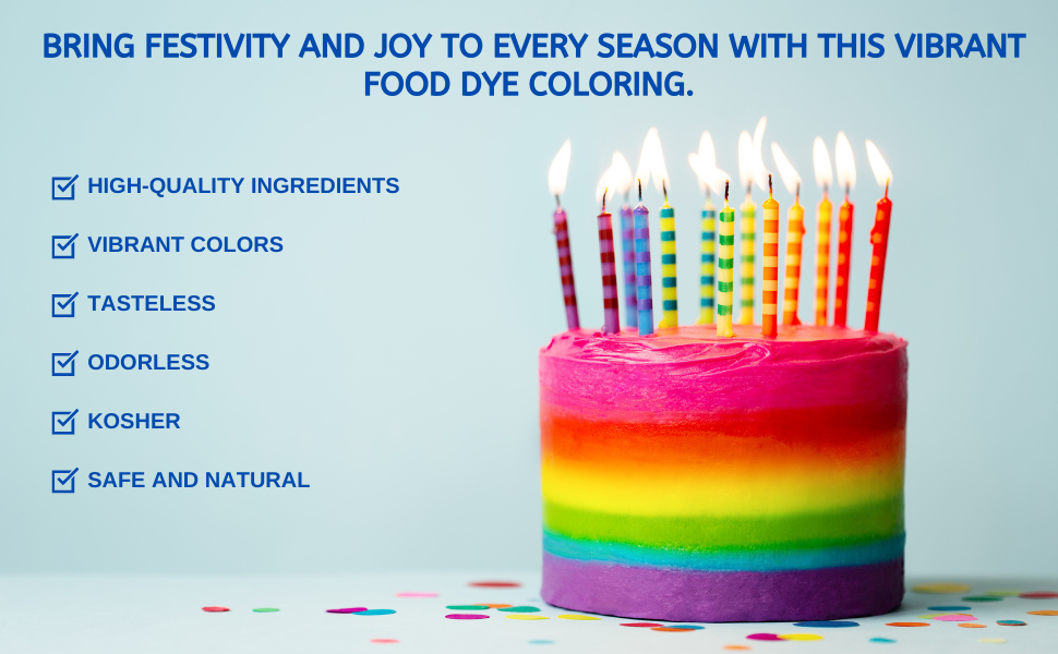 Red Food Coloring Gallon Bundle Includes One (1) 128 fl