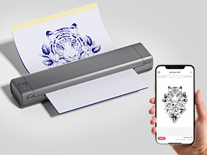 Amazon.co.jp: Phomemo M08F タトゥーコピー機 コピー機本体