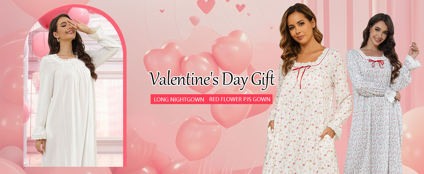 long white nightgown