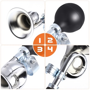 bike loud horn handlebar