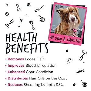Bugalugs Deshedding Comb Health Benefits