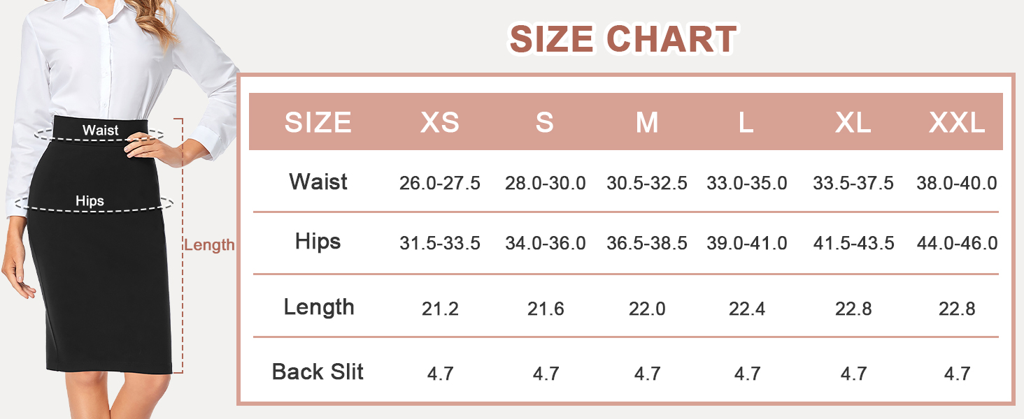 pencil skirts for women