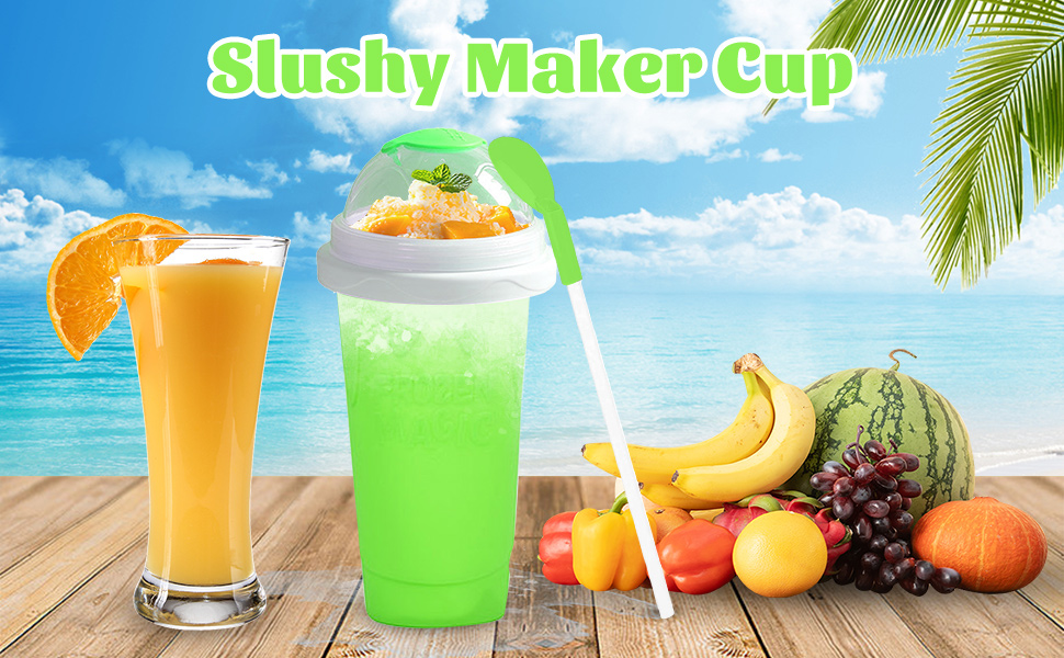 Slushy Maker Cup, Frozen Magic Slushie Maker Cup, Quick