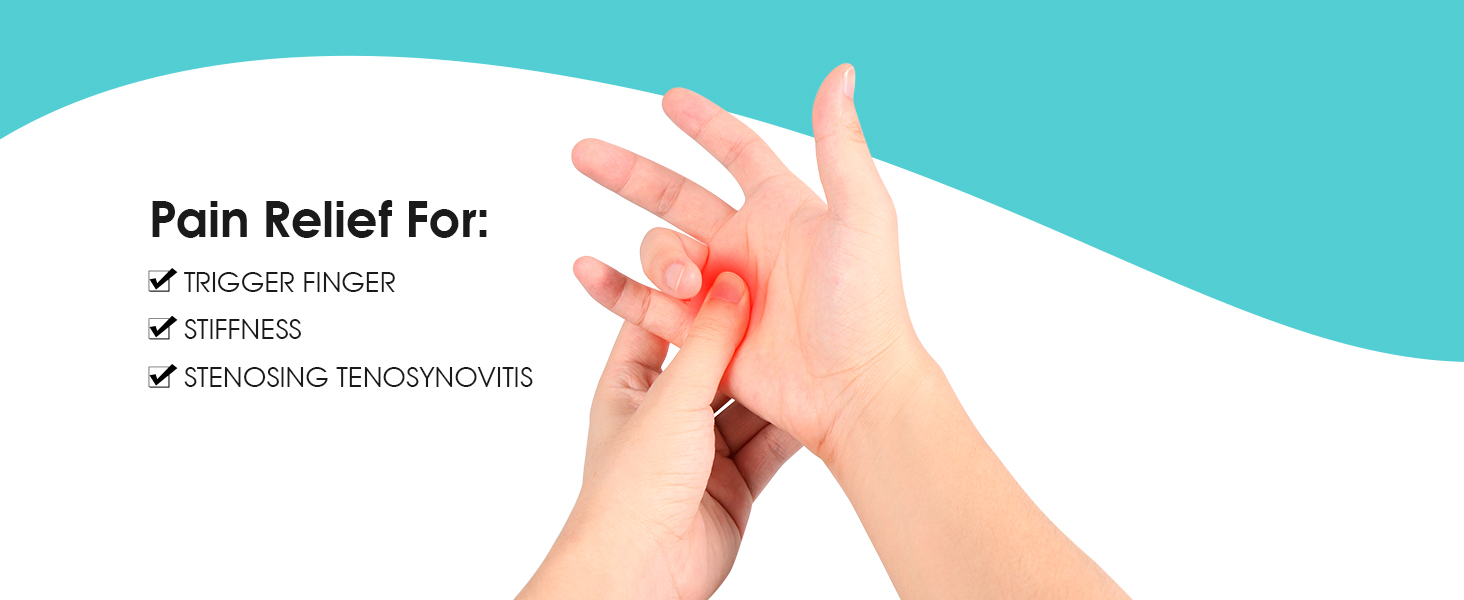 Pain Relief For: TRIGGER FINGER