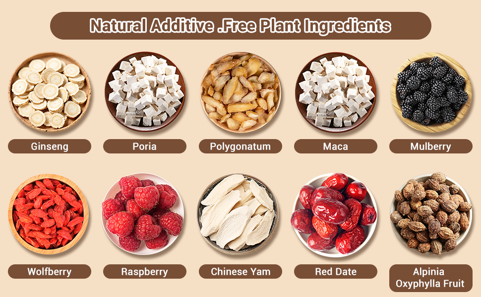 kidney tea formula ginseng eight treasure tea