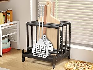 Also can store various kitchen tools other than pizza shovel