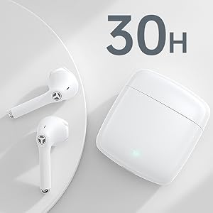 Tranya F4 Fone de Ouvido Bluetooth Sem Fio, Bluetooth 5.3 -Branco 14 Fones de ouvido Bluetooth,Fones de ouvido,Fones de ouvido sem fio