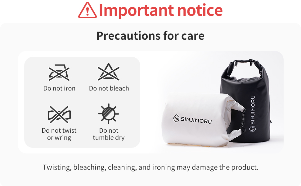 Sinjimoru Waterproof Dry Bag