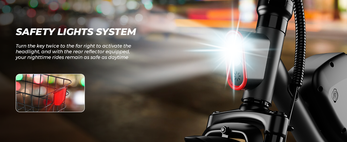 WINDHORSE Electric Bike Safety Lights System