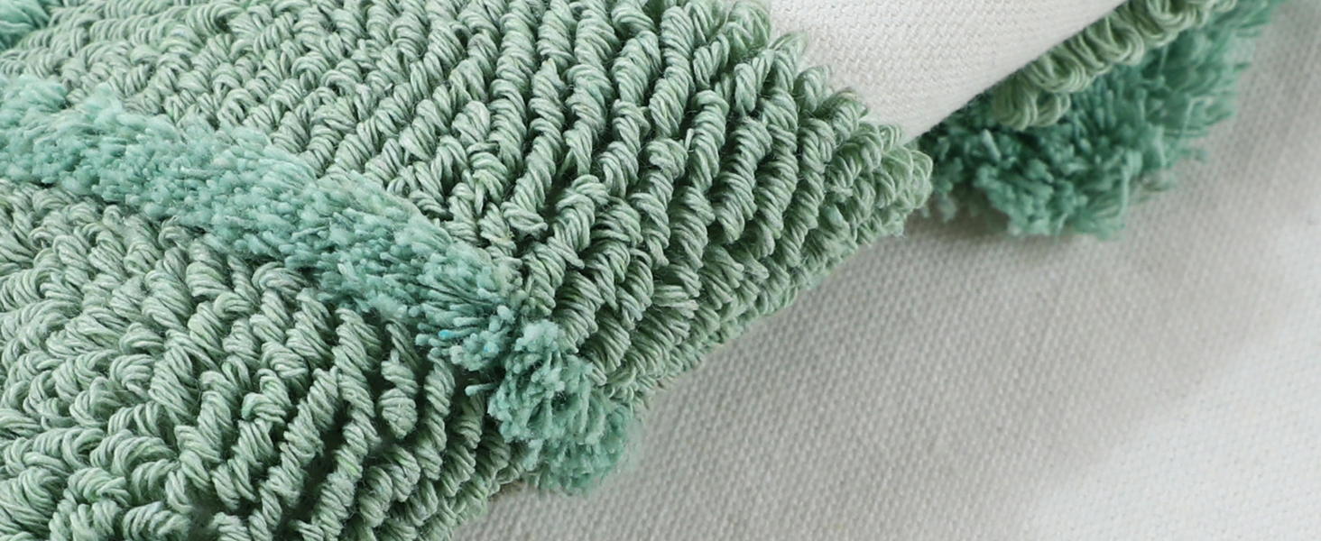 Oirpro Sage Green Throw Pillow Covers 18x18 Raised Tufted