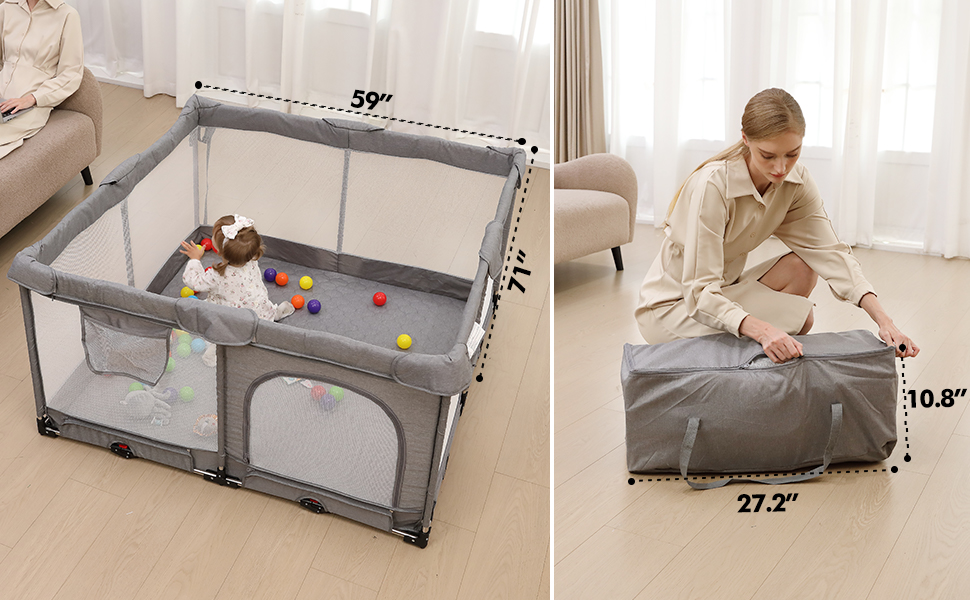 portable baby playpen