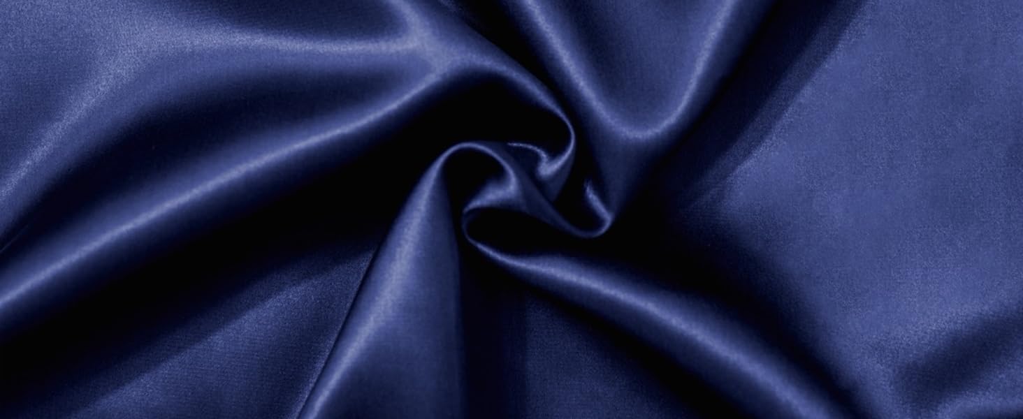 seidenkissenbezug navy dunkelblau seide kissenbezug