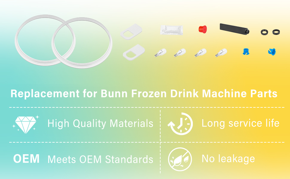 ArrogantF Slush Gasket Seal Light Bulbs Kits Replacement