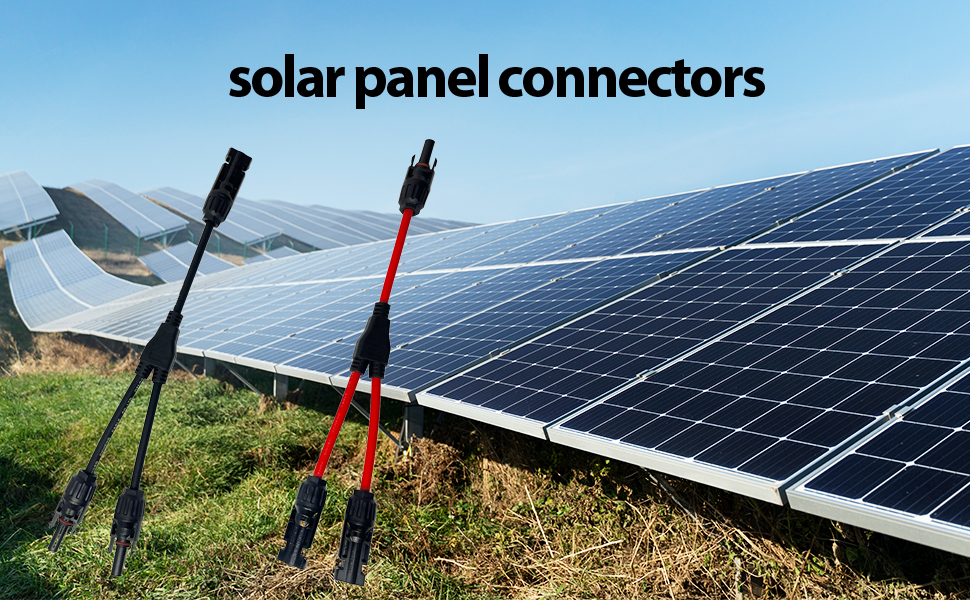 Amazon.com: Solar Connectors Y Branch Solar Panel Connector, Solar ...