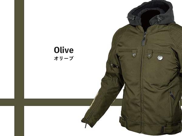 高品質！KOMINE JK-608 ハイプロテクトウインターパーカ OLIVE Amazon | [KOMINE] バイク用 ハイプロテクトウインターパーカ JK