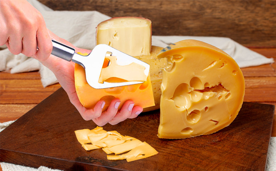 ARTCRATE Stainless Steel Cheese Slicer to Produce Thin and Even Slices