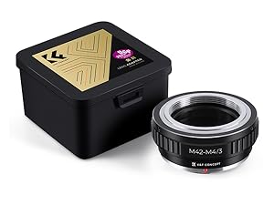 Rayqual M42-FOURTHIRDS m42→フォーサーズ M42レンズ用マウントアダプター アジャスト機能付き