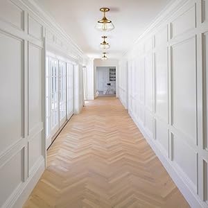 corridor dimamble glass light