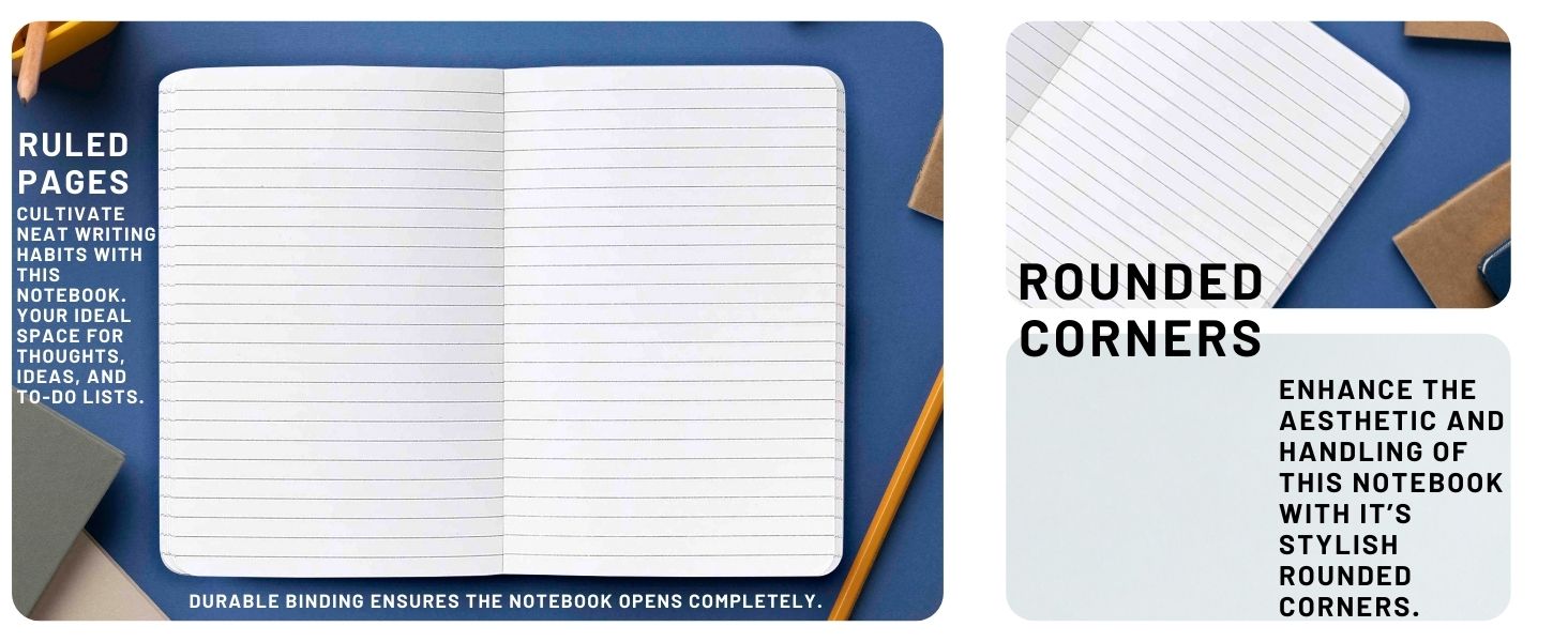 journal: A5 notebook; diaries