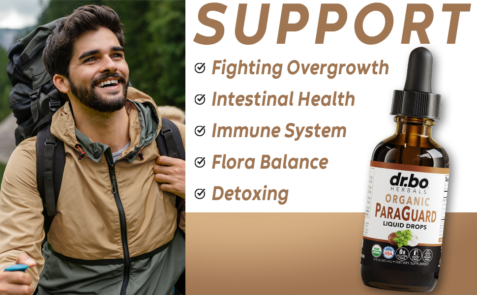 herb cleanse detox support intestinal guard liquid drops tincture supplement health herbal kids kit