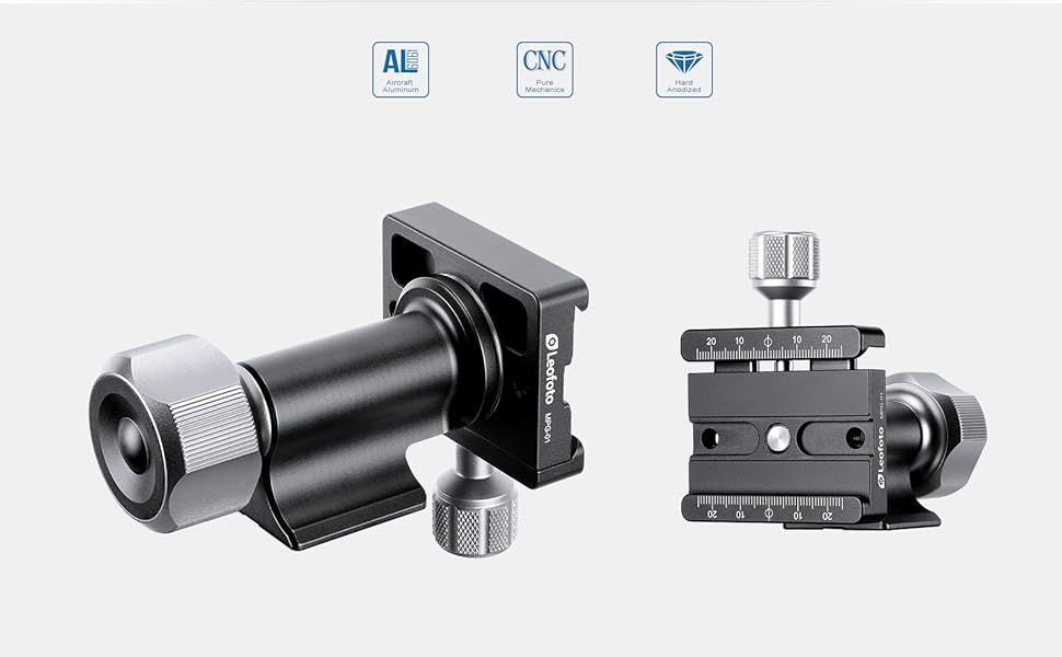 Leofoto MPG-01 モノポッドヘッド Leofoto MPG-01 (Knob Clamp)/MPG-01S (Lever-Release Clamp