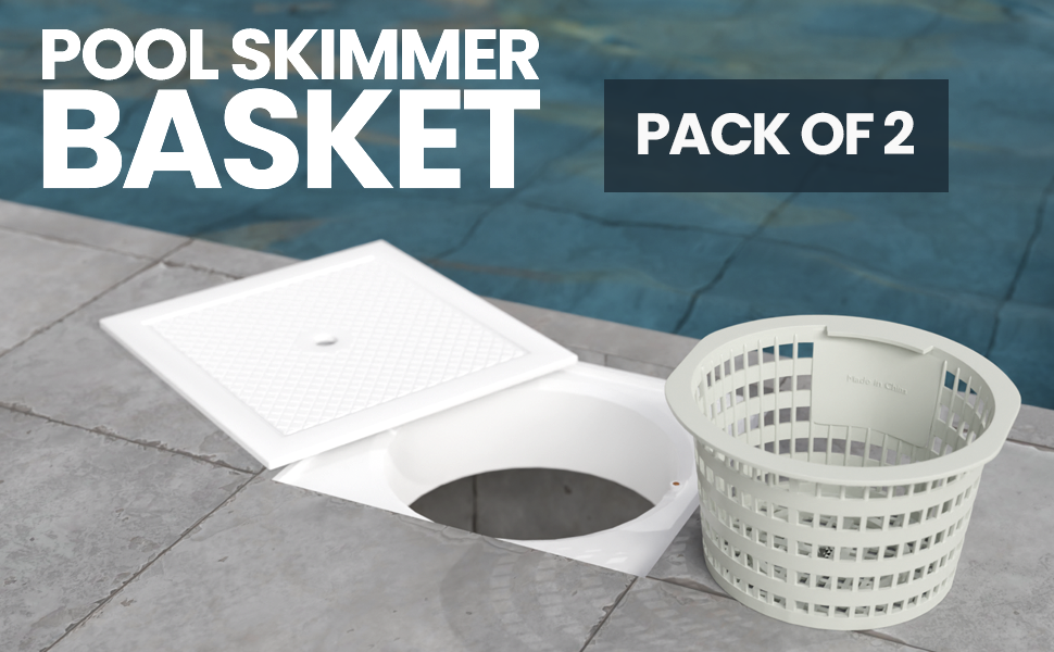 NATIKON Swimming Pool Skimmer Basket for above Ground and