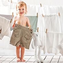 Mini Clothespins, Mini Clothes Pins for Photo Natural Wooden Small Picture Clips for Crafts 1 Inch