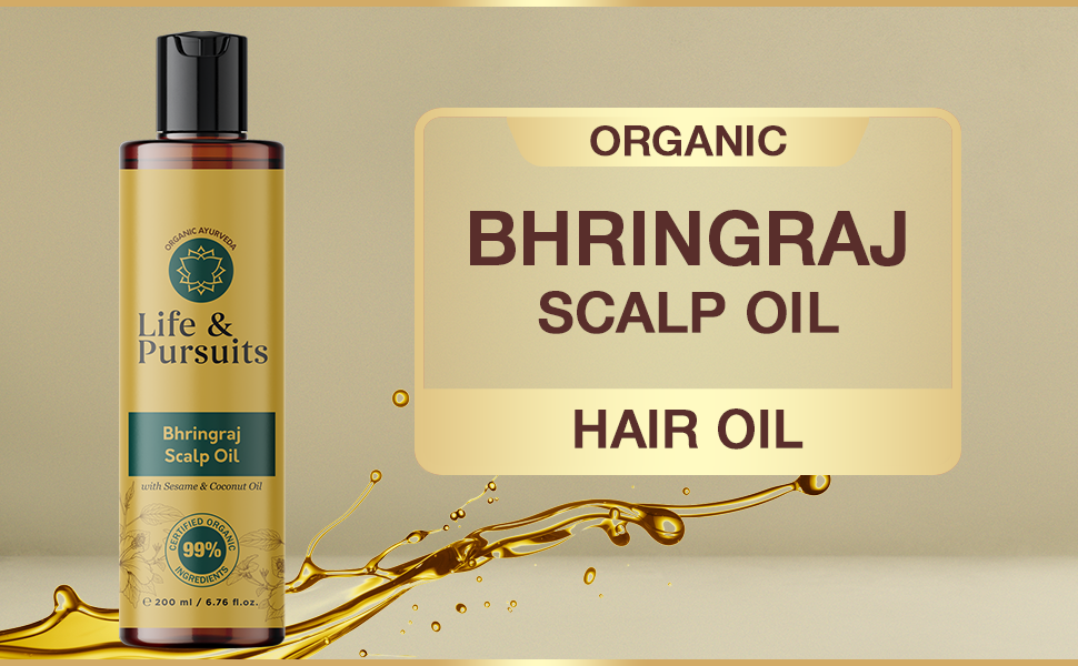 Life & Pursuits Organic Hair Growth Oil (6.76 fl oz