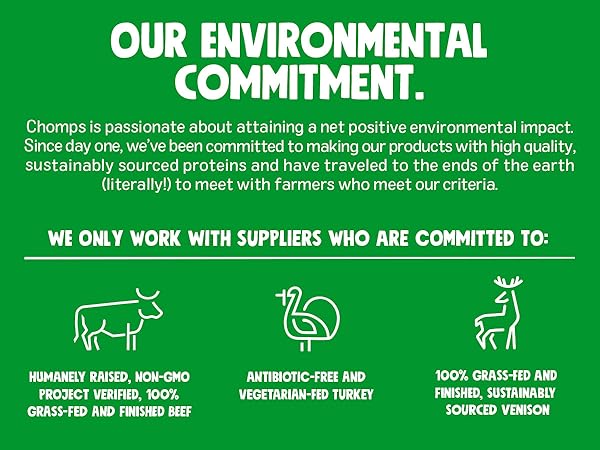 Chomps environmental impact