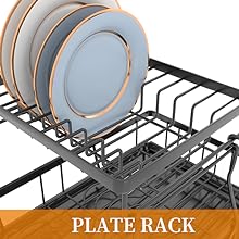 kitchen dish drainer utensils basket drainer plastic