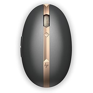 HP マウス ワイヤレス Spectre 700 ブラック レビュー】HP Spectreマウス 700（ブラック／シルバー）：充電式