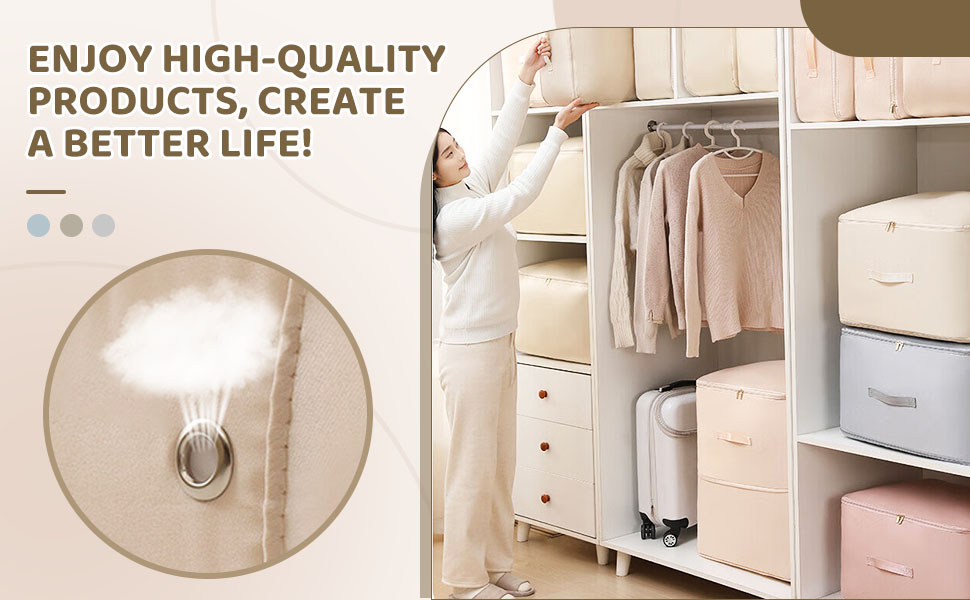 Ultra Space Saving Self Compression Organizer