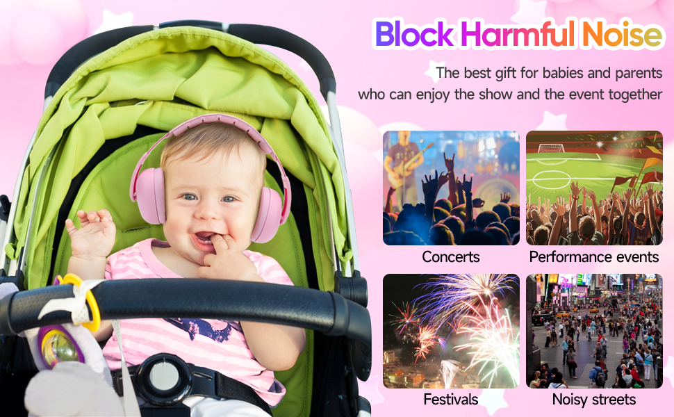 Zhaomeidaxi baby ear protection noise cancelling headphones for babies