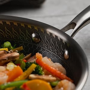 Nonstick Fry Pan 9.4 inches Tri-Ply