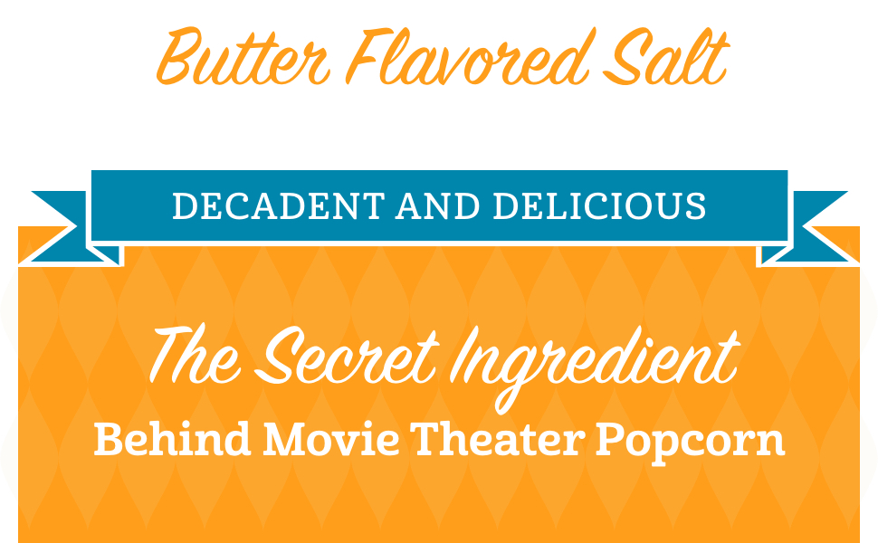 Franklin’s Gourmet Popcorn Butter Flavored Salt 19 oz