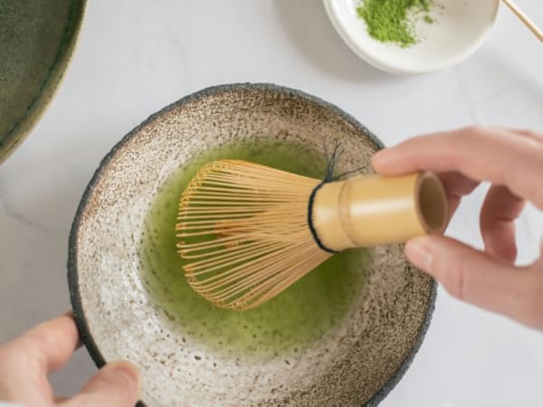 LE’st 抹茶セット 片口お抹茶3点セット 450ml 白銀(白銀): ホーム＆キッチン