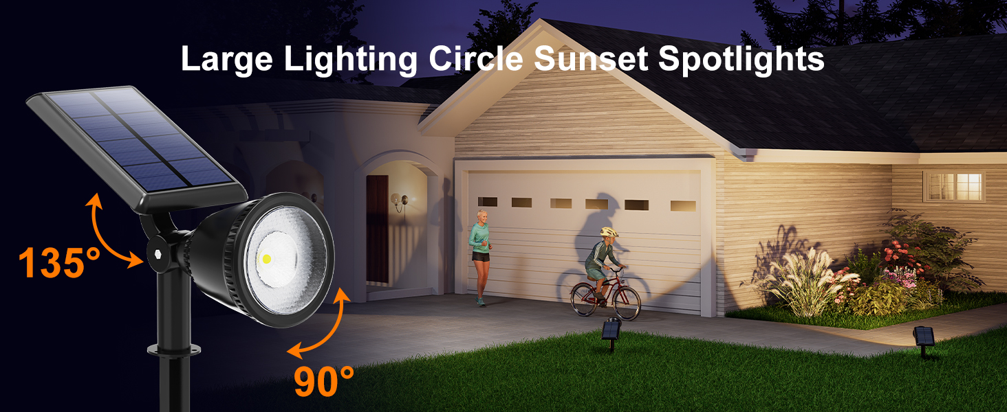 solar powered uplights outdoor