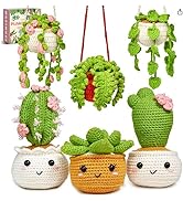 Crochet Kit for Beginners with Step-by-Step Video Tutorials, Amigurumi Crochet Starter Kits for A...