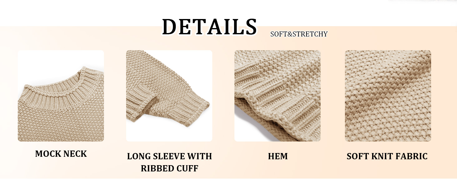 Turtleneck Knitted Sweaters
