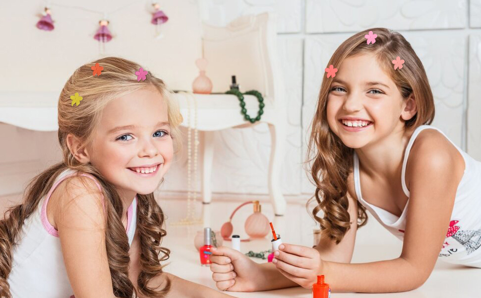 Mini Flower Hair Clips