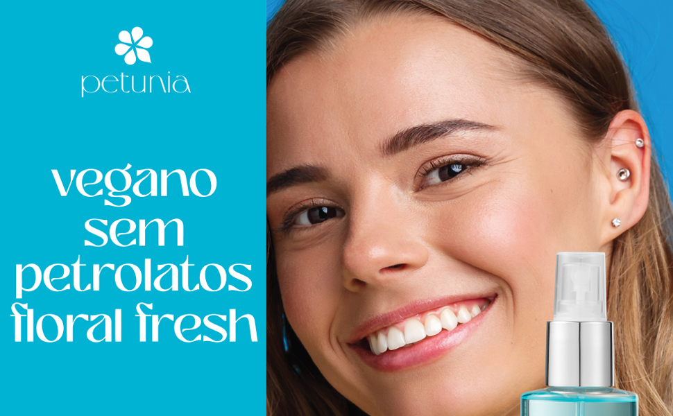 body splash vegano petunia eu sou tranquila sem petrolatos floral fresh